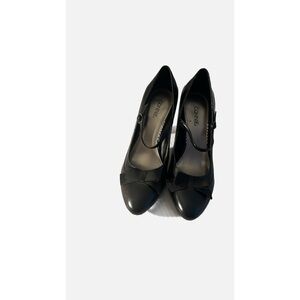 Black leather Maryjanes by Connie size 10